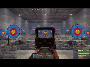 Rust Shooting Range - Reactive Targets with Scoring System