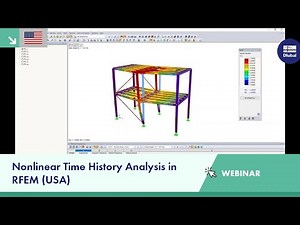 Webinar: Nonlinear Time History Analysis in RFEM (USA)