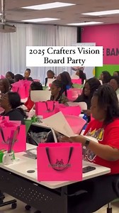 🗣️Babbyy this crafters vision board party at @blanksgaloreacademy is about to be a blast! To see newbies from all over the world travel to Atlanta to learn how to craft, set goals while build connections from the goats is amazing! 😄😍 All I’m going to say is get in the room baby! Comment the word “vision” so I can send you the link to the to our vision board party coming up December 28 #blanksgaloreacademy #craftclass #atlanta #fyp #explore #visionboardparty | Crafting With Cassy