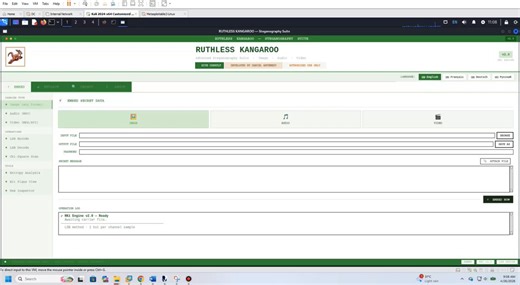Proud to introduce a tool I built, RUTHLESS KANGAROO; an advanced steganography suite .Built for authorized penetration testers and security researchers, it enables precise covert data concealment and forensic detection across image, audio, and video carriers: all through a clean, professional interface on Kali Linux.Key capabilities:→ LSB steganography with zlib compression , embed files of any size into any image. → Passive detection engine powered by Chi-Square statistical analysis→ Password-