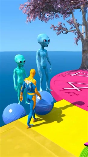 GTA V ALIEN VS MINION FAIL#shorts