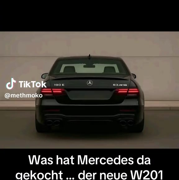 Der neue Mercedes W201 190E – Ein Meisterwerk der Automobiltechnik
