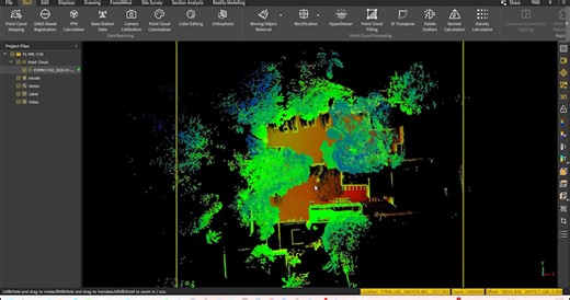 SOM Survey Instruments | Africa on Instagram: "P2 Scanner quick scan, process and walkthrough of the SOM office. If you want the full tutorial, we just released a YouTube video showing how to use PPK (Post Processed Kinematic) to improve LiDAR accuracy when RTK conditions are not ideal. Here is what the tutorial covers, step by step: - Record static data on a V10i base station - Download the RINEX files - Run the PPK calculations - Register your FJD Trion P2 scan with full GNSS correction for a 