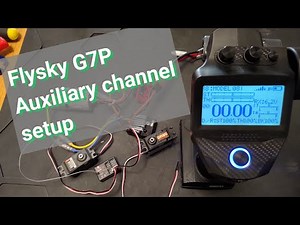 Flysky G7P auxiliary channel 3 - 7 setup guide.