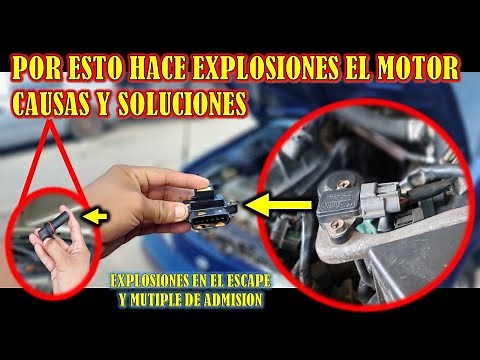 POR QUE AL ACELERAR EL AUTO HACE EXPLOSIONES - QUE CAUSA LAS CONTRA EXPOSIONES Y JALONEOS EN MOTOR