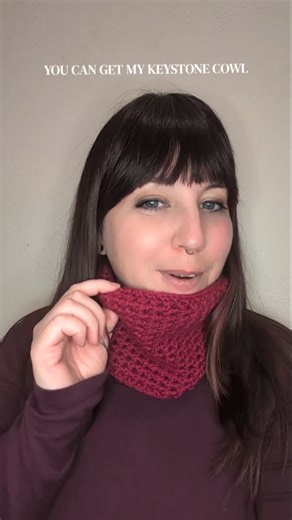 The Keystone Cowl crochet pattern is now available! 🎉 You can purchase the pattern or the pattern yarn kit from The Hook Haven . This cowl works up using 1 skein of Kelbourne Woolens Keystone...or any worsted weight yarn. It's a beginner friendly pattern that even includes a video tutorial on how to get started with the pattern! Keystone Cowl Kit (pattern yarn) https://thehookhaven.com/products/keystone-cowl-kit?variant=50906521207062 Keystone Cowl Pattern https://thehookhaven.com/products/keys