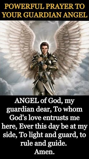 Powerful Prayer To Your Guardian Angel