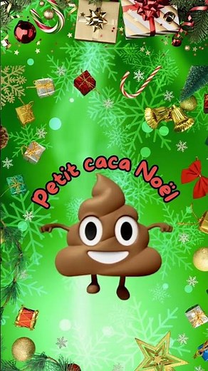 Little Christmas Poop – The Parody of Tino Rossi's "Petit Papa Noël" that Rinses the Butts 😅🚽