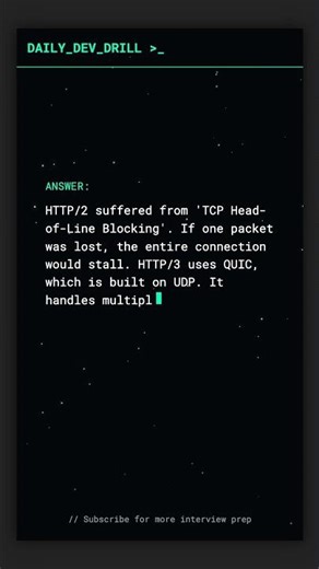 HTTP/3: Why it's faster than TCP 🌐