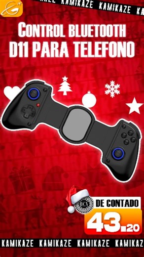 Kamikaze | 🎮 Control para Teléfono D11 – ¡Juega Como un Pro en Tu Smartphone! 📱🔥 REF: 43.20$ 🌟 CARACTERÍSTICAS PRINCIPALES: ✔ Compatibilidad Total –... | Instagram