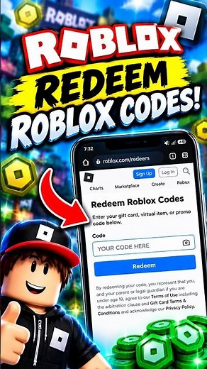 How to Redeem Roblox Codes on Mobile! 😱🔥 (Easy Guide 2026) #robloxpromocodes #robloxcard