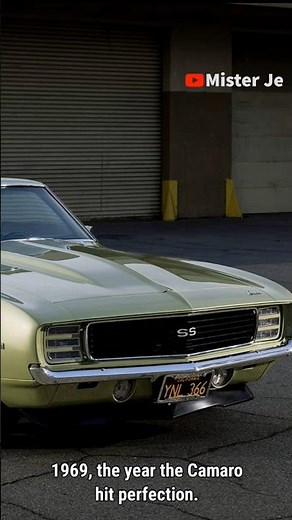 1969 Chevrolet Camaro — The Peak of Muscle Style