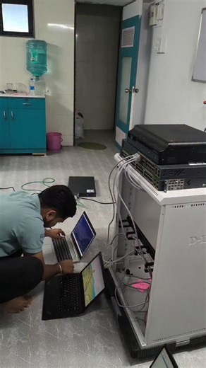 सागर साळवी on Instagram: "🔧 Learning by Doing: Real-World Network Engineering Training 🔧 In today’s IT industry, theory alone is not enough. Real confidence comes from hands-on practical exposure with live devices and real network scenarios. In our technical lab sessions, students work directly on: ✔️ Structured cabling & rack dressing ✔️ Switch configuration (VLAN, Trunking, STP, Port Security) ✔️ Router & firewall basics ✔️ Troubleshooting real-time network issues ✔️ Data center–level practi