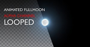 Moon with Alpha Channel