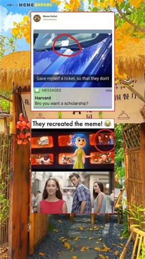 they recreated the meme 😂🎫 #memes #funny