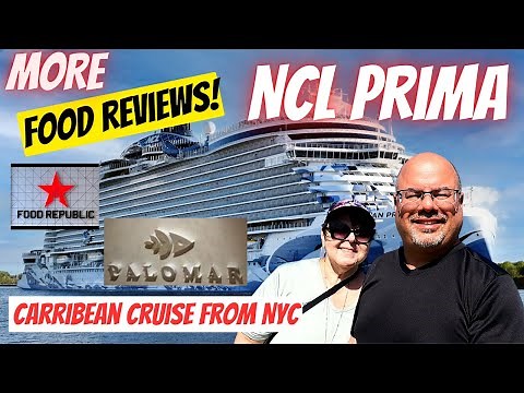 MORE NCL Prima Food Venues - Palomar and Food Republic!