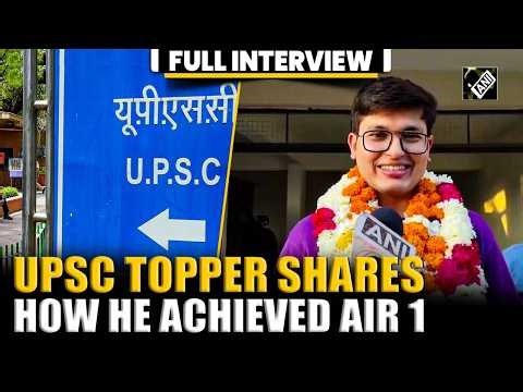 “It's a gruelling journey...” UPSC CSE 2025 topper Anuj Agnihotri reveals secret behind AIR 1