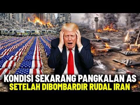 TRUMP LIES AGAIN, IRAN REJECTS CEASE-FIRE!? This is What Happened to US Bases After Iranian Missi...