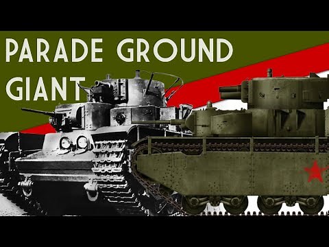 Soviet Showpiece | T-35 Prototypes & T-35A