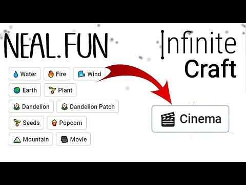 How to Make Cinema in Infinite Craft Easy Tutorial