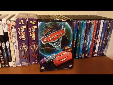 My complete Disney Pixar DVD collection (July 27, 2022)