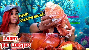 15-Pound Lobster Mukbang — Larry the Lobster Returns
