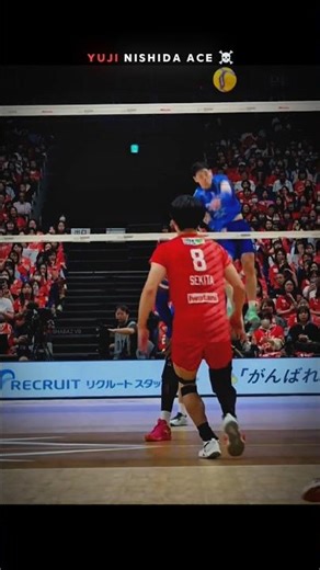 Yuji Nishida Serve ☠️ | Volleyball Shorts 🇯🇵#shortvideo #volleyball #trending #shorts #viral #edit