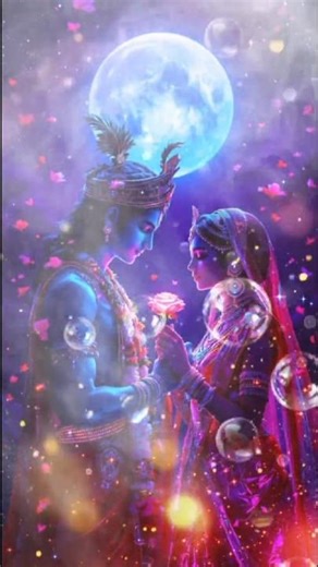 teeno Lok se nyaari Radha Rani hamari 🌸✨/ Radha Krishna status Krishna ji status #trending #shorts 🌸