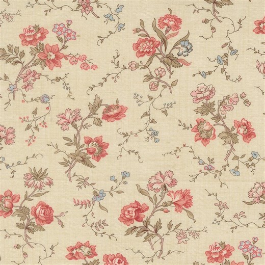 Fleur De Paris | French General | Moda Fabrics | Pearl | 13991 11 - Etsy