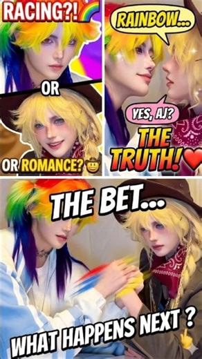 Friendship or More? 🌈🐎 My Little Pony Cosplay #ytshorts #cosplay #trending #short