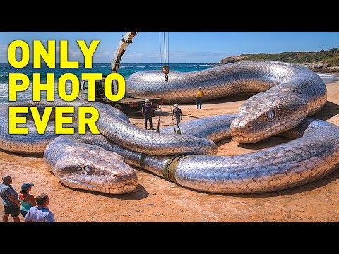 A Giant Anaconda Was Secretly Hunting in the Amazon River