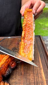 bbq porkbelly chicharrones might be my new favorite appetizer 🍖🔥 #bbq #porkbelly #chicharron | cookinwithswiss