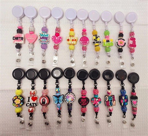 Retractable Badge Reel - Etsy