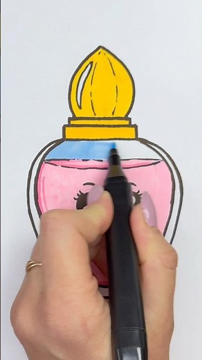 Subscribe to the channel and let's draw together 😃 #let's draw together #perfume #drawing lessons...