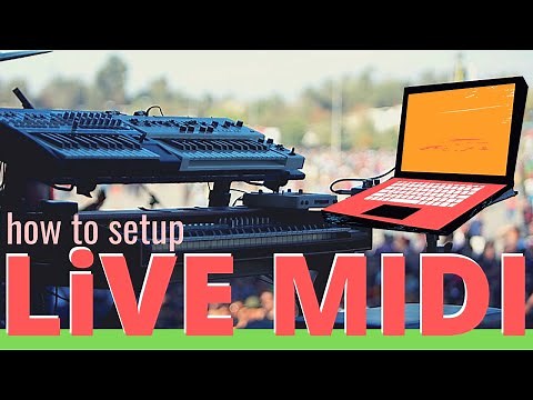MIDI Setup for Live Stage Performance - MOST DETAILED VIDEO EVER