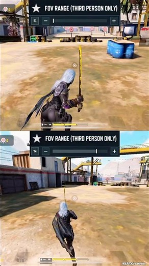 ✅Best FOV Range Third Person Setting In COD Mobile Battle Royale #shorts #trending #codm