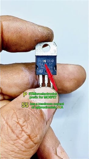 understanding mosfet code #mosfet #nchannel #electronics #tutorial