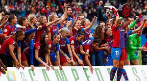 ¡Grítenlo campeonas! Barcelona goleó 5-0 al Real Madrid y levantó la Liga Española de Fútbol Femenino