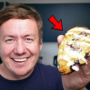 I Made Starbucks Blueberry Scones Recipe At Home! | Barry Lewis