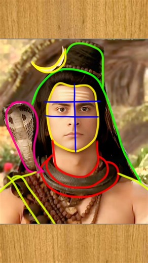 how to draw Shivji ❤️😊 #shorts #drawing #art #shivji