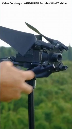 This Tiny Wind Turbine Makes Real Power 😱