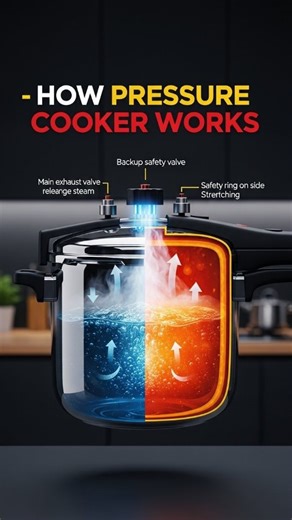 🎧 Suno Sphere | How pressure cooker work. #sunosphere #learnonreels #pressurecooker | Instagram