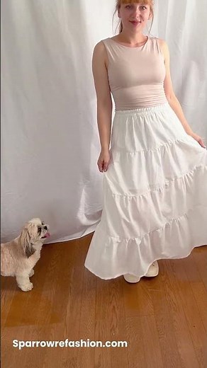 Sew Your Dream Maxi Skirt (Free Pattern Included)