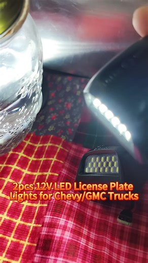 Easy Install LED License Plate Bulbs for Chevy GMC
