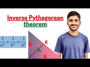 Inverse Pythagorean theorem | 1/a^2 + 1/b^2 = 1/h^2