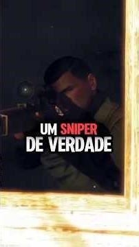 Professional sniper playing Sniper Elite!