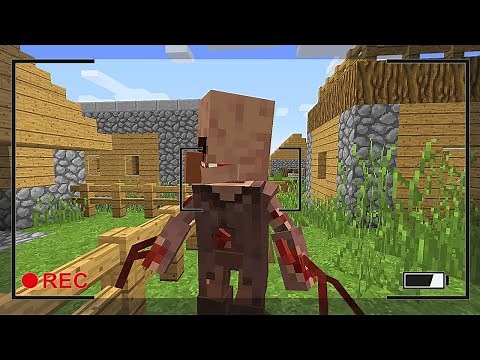 MINECRAFT - THESE SCREENSHOTS WERE TAKEN IN A VILLAGE 😱😱
