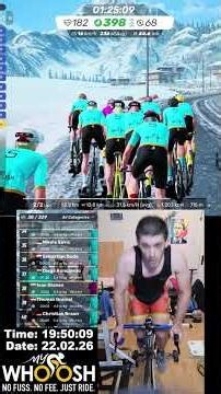 MyWhoosh Sunday Race Club (SRC) cat.6 Cycling Race Live Stream 22.02.2026 #mywhoosh #cycling