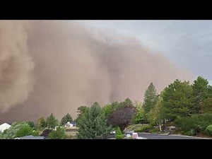 Terrifying Giant Dust Storm Rolls Over Idaho Town