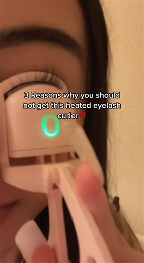 Heated Eyelash Curler on TikTok